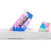 Pantuflas unisex Crocs Classic Colorful White Pink (blanco y rosa) 207771-102