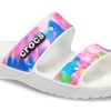 Pantuflas unisex Crocs Classic Colorful White Pink (blanco y rosa) 207771-102