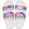 Pantuflas unisex Crocs Classic Colorful White Pink (blanco y rosa) 207771-102