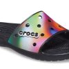 Pantuflas unisex Crocs Colorful Casual Multicolor Black 207557-0C4