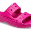 Pantuflas unisex Crocs Fashion Casual en color rosa 207627-6X0