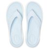 Pantuflas unisex Crocs LiteRide Beach Cozy y elegantes en azul claro 205182-4KA