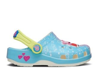 Peppa Pig x Classic Clog Toddler «Azul Rosa Degradado»