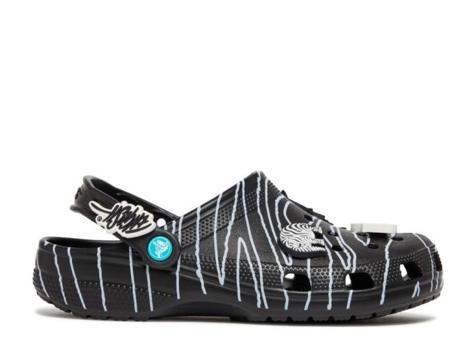 Ron English x Classic Clog «Fiesta Animales – Negro Cebra»