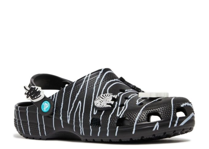 Ron English x Classic Clog «Fiesta Animales – Negro Cebra»