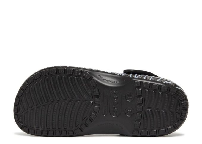 Ron English x Classic Clog «Fiesta Animales – Negro Cebra»