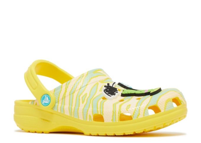 Ron English x Classic Clog Kids «Animales de fiesta – Limón cebra»