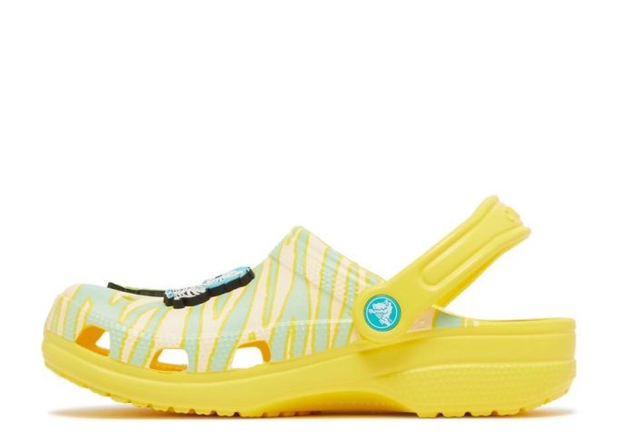 Ron English x Classic Clog Kids «Animales de fiesta – Limón cebra»