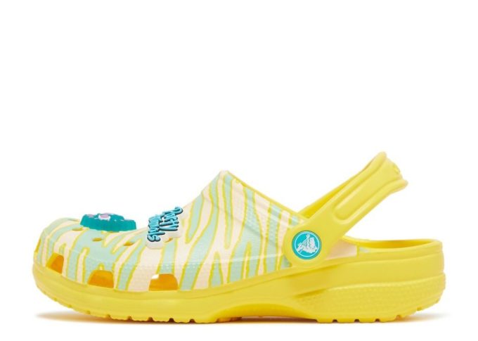 Ron English x Classic Clog Kids «Animales de fiesta – Limón cebra»