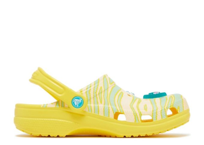Ron English x Classic Clog Kids «Animales de fiesta – Limón cebra»