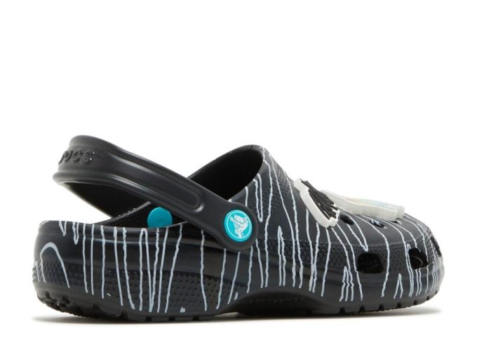 Ron English x Classic Clog Kids «Fiesta Animales – Negro Cebra»