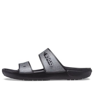 Sandalia Crocs Classic Glitter II «Negra» 207769-001