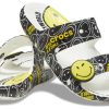 Sandalia Crocs SmileyWorld x Classic «Negro Blanco» 207207-94S
