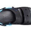 Sandalia todoterreno clásica Crocs «Negro Azul Claro» 207711-0ZQ