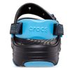 Sandalia todoterreno clásica Crocs «Negro Azul Claro» 207711-0ZQ