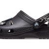 Sandalias casuales unisex Crocs Classic Feel The Positivity negras 207571-001