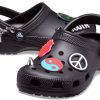 Sandalias casuales unisex Crocs Classic Feel The Positivity negras 207571-001