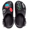 Sandalias casuales unisex Crocs Classic Feel The Positivity negras 207571-001