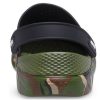 Sandalias clásicas con estampado de zapatos Crocs LiteRide unisex negras 206491-0C4