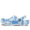 Sandalias clásicas Crocs azul y blanco unisex «Azul y blanco» 206868-100