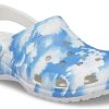 Sandalias clásicas Crocs azul y blanco unisex «Azul y blanco» 206868-100