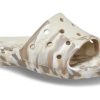 Sandalias clásicas Crocs Marbled «Blanco Marrón» 206879-2Y3