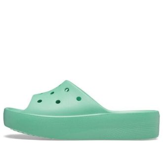 Sandalias clásicas de plataforma Crocs (mujeres) «Verde» 208180-3UG