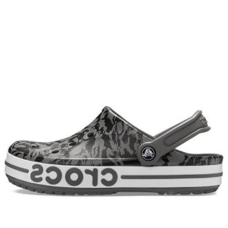 Sandalias Crocs Bayaband Beach Gris Negro «Gris Negro» 206232-0DY