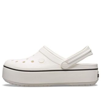 Sandalias Crocs Beach blancas para mujer 205434-143