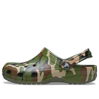 Sandalias Crocs Beach camuflaje verde militar 206454-3TC