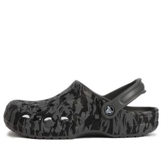 Sandalias Crocs Beach Negras «Gris Blanco» 206230-07I