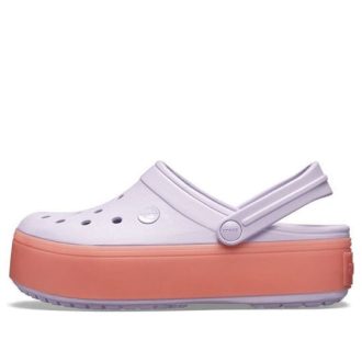 Sandalias Crocs Beach para mujer, color morado y rosa, 205434-5P9