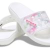 Sandalias Crocs Classic Bleach Dye «Blanco y rosa» 207411-94S