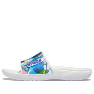 Sandalias Crocs Classic Bubble Block «Blanco Multi» 207408-94S