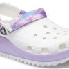 Sandalias Crocs Classic Casual Unisex Blancas y Moradas «Blancas y Moradas» 207772-577