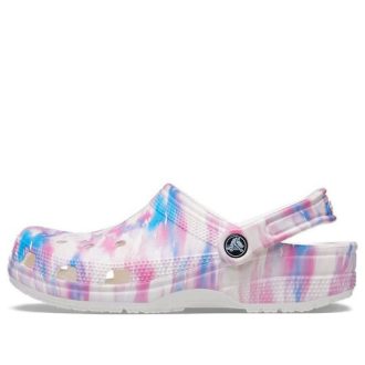 Sandalias Crocs Classic Casual Unisex Blanco Rosa Azul «Blanco Rosa Azul» 207567-94S