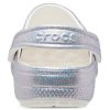 Sandalias Crocs Classic Casual Unisex Metalizadas Plateadas Rosadas 207551-90H