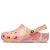 Sandalias Crocs Classic Clog Marble Beach Sports unisex, rojas y multicolores, 206867-83F