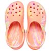 Sandalias Crocs Classic Clog Marble Beach Sports unisex, rojas y multicolores, 206867-83F