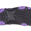 Sandalias Crocs Classic Clog negras y moradas «Black Purple» 206340-09V