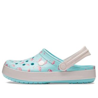 Sandalias Crocs Classic Clog Pattern Crocs Beach azul hielo 205579-4IU