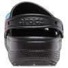 Sandalias Crocs Classic Clog Pocket, color negro y rosa 206612-0I8