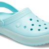 Sandalias Crocs Classic Clog translúcidas de playa azul hielo 205894-4S3