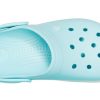 Sandalias Crocs Classic Clog translúcidas de playa azul hielo 205894-4S3