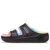 Sandalias Crocs Classic Cozzzy con efecto teñido en aerosol «Negro Multi» 208046-0C4