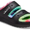 Sandalias Crocs Classic Cozzzy con efecto teñido en aerosol «Negro Multi» 208046-0C4