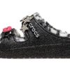 Sandalias Crocs Classic Cozzzy Disco con purpurina «Negras» 208074-0C4