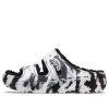 Sandalias Crocs Classic Cozzzy Marbled «Negro Blanco» 207907