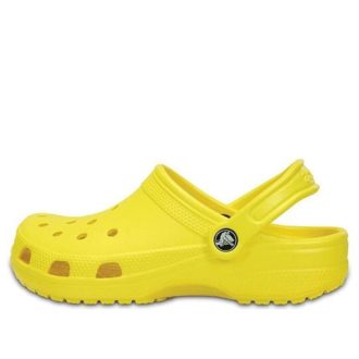 Sandalias Crocs Classic Crocs Beach unisex en amarillo brillante 10001-7C1