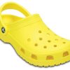 Sandalias Crocs Classic Crocs Beach unisex en amarillo brillante 10001-7C1